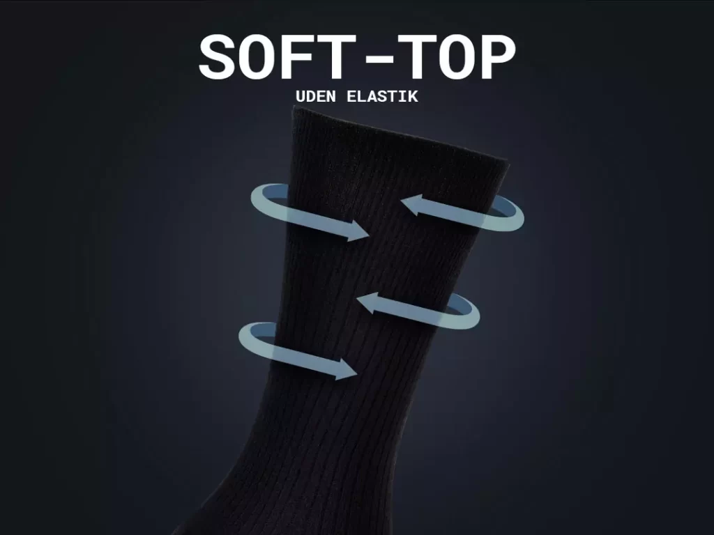 Socken ohne Gummi