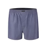 Dunkelblaue Boxershorts